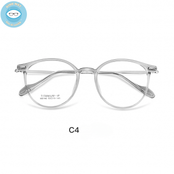 Gọng nhựa càng kính titanium mã 8140